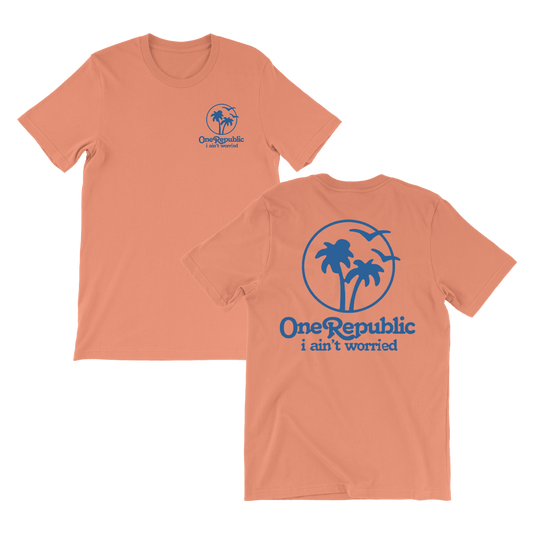 I AIN'T WORRIED - PALM TEE - Orange