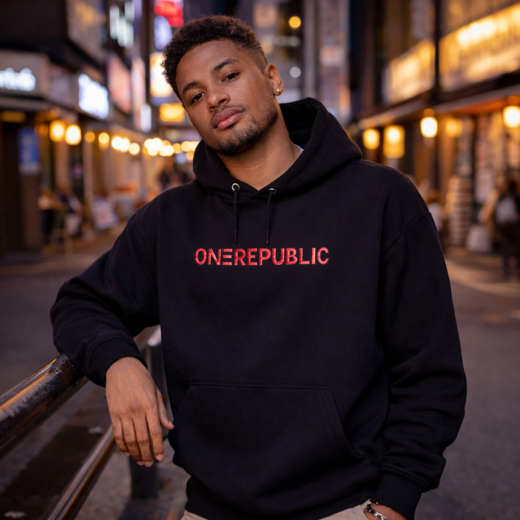 Heavyweight Embroidered Logo Hoodie