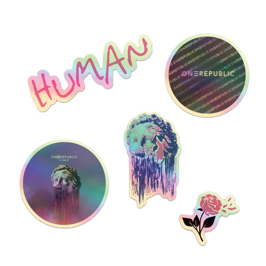 "HUMAN" STICKERS