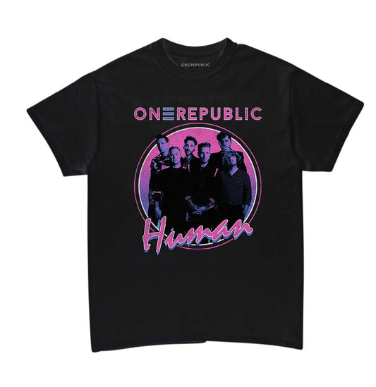 Human Tour - Black Photo Tee
