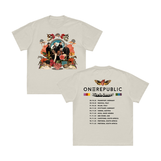 Fall 2022 White Tour Tee