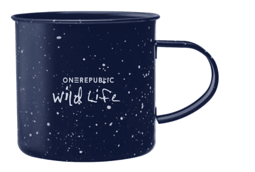 "Wild Life" Metal Camping Mug