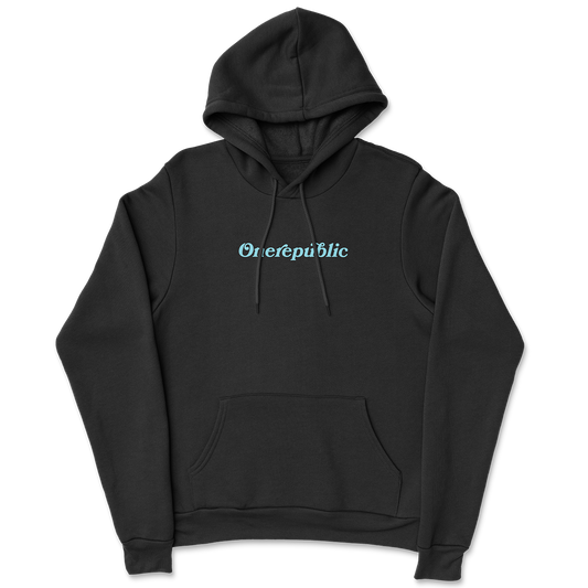 Onerepublic Black + Blue Logo Hoodie