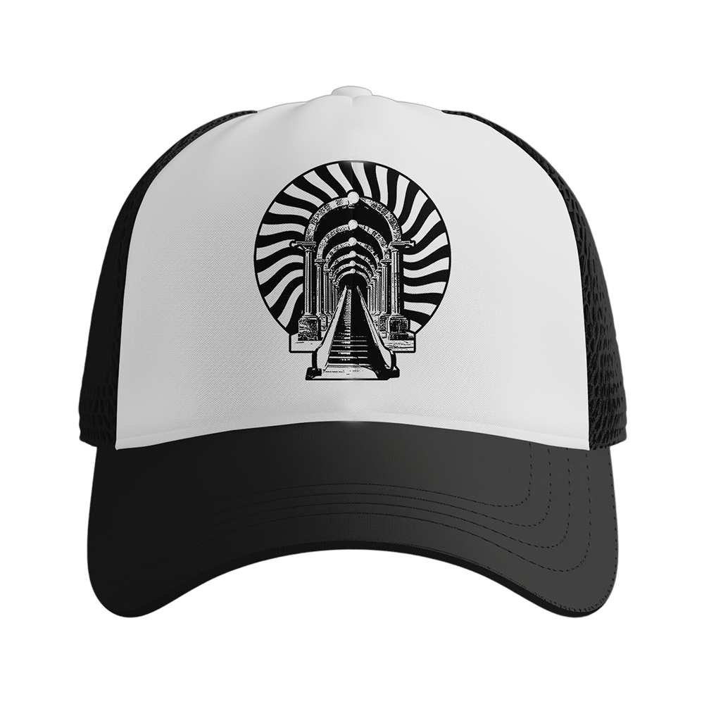 Artificial Paradise Spiral Trucker Hat