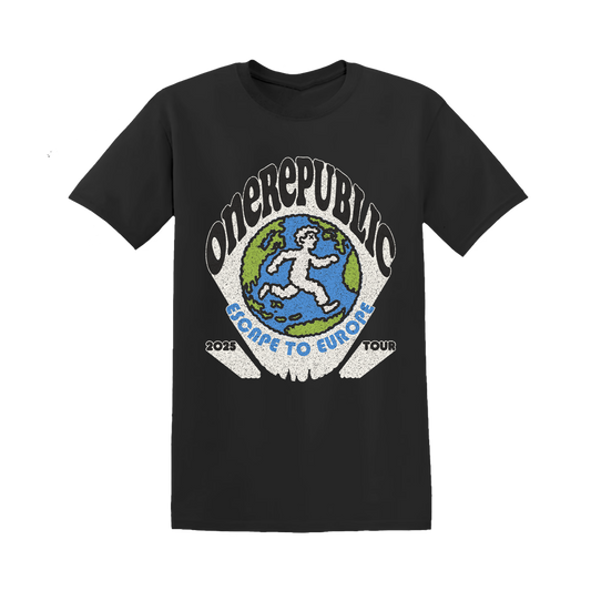 "Escape To Europe" Globe Tee