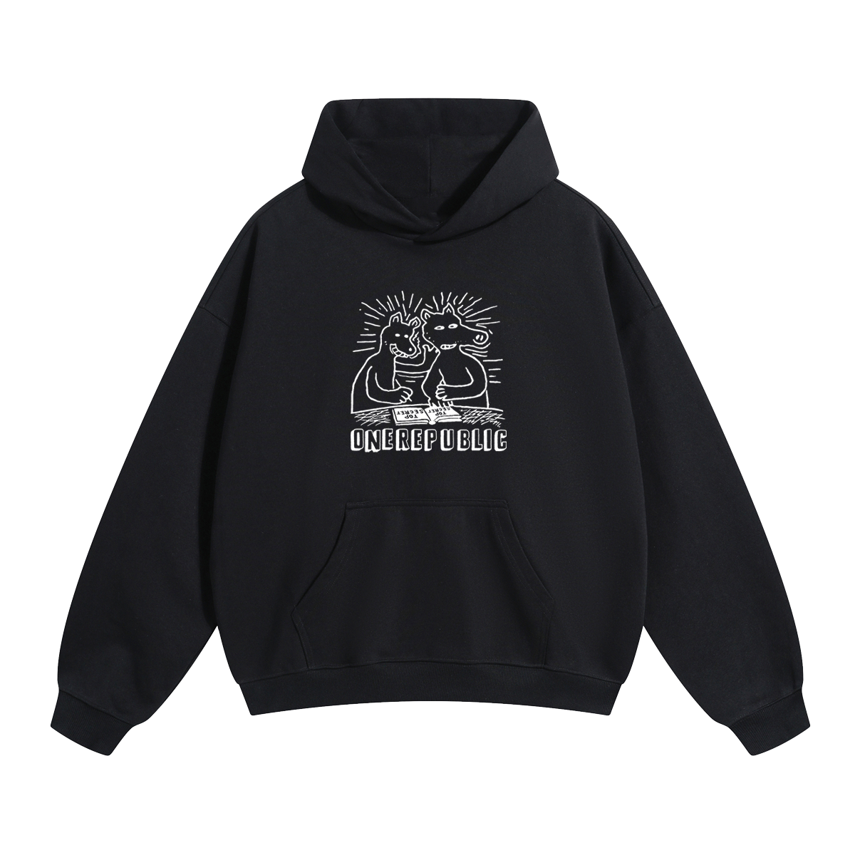 Black "Secrets" Hoodie