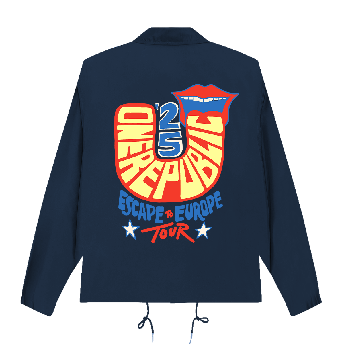Blue "Escape To Europe" Tour Jacket